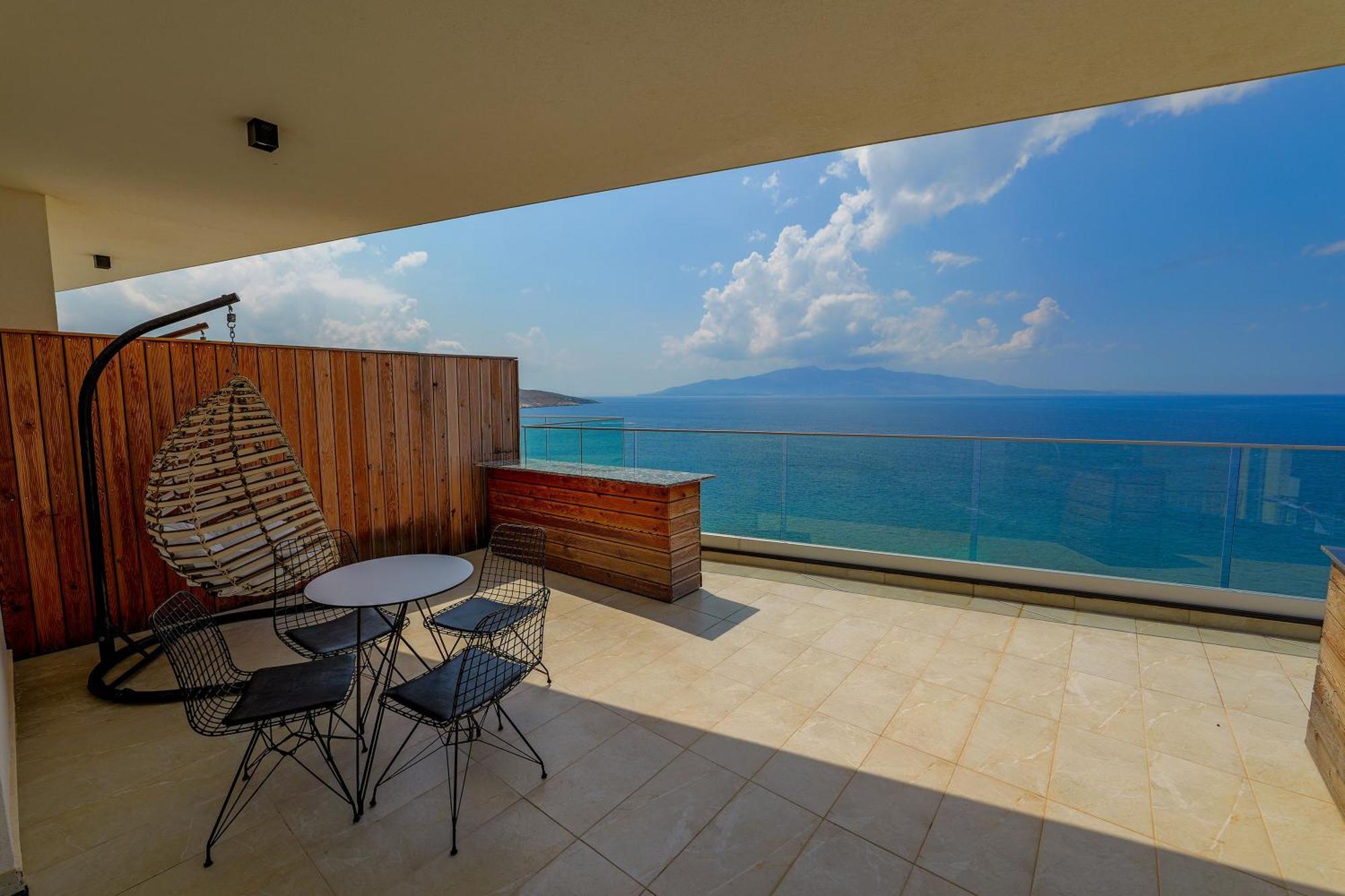 Dorchester Hotel Sarandë Exterior foto